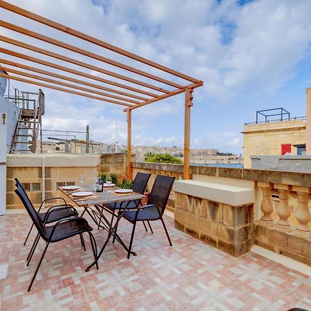 Traditional Maltese Townhouse, Roof Terrace And Views Senglea Luaran gambar